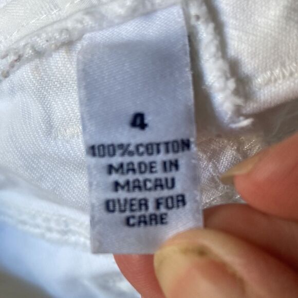 Abercrombie & Fitch 100% Cotton Mid-Rise Five Pocket Straight Leg Jeans Size 4 - Picture 12 of 12